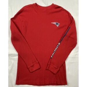 NFL New England Patriots Football Thermal Long‎ Sleeve Shirt Youth X-LARGE 18-20